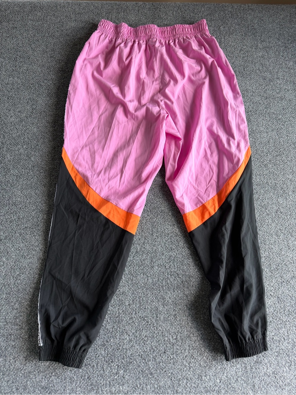 Zumba Wear Joggers Women’s L Colorblock Fitness‎ Pants🩷🧡🖤